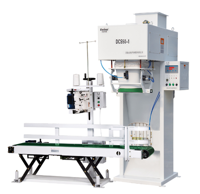 Yarı Otomatik Gıda Tozu Paketleme Makinası 6 Torba / Min 40Kg - 50Kg