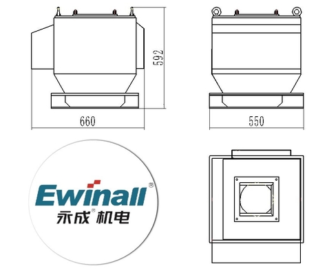 EWINALL Gıda Dozajlayıcı Güçlendirilmiş Pirinç Karıştırma Makinesi 2000kg/ H
