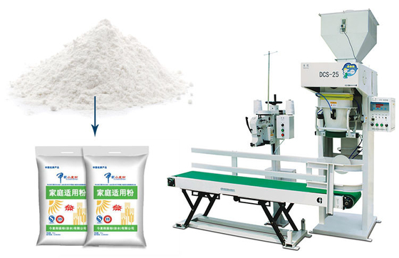 CAS Küçük Poşet Buğday Torbası Paketleme Makinası 50HZ 2.5kg