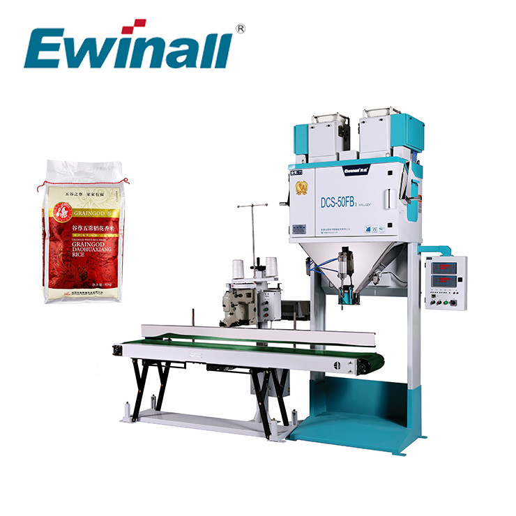 DCS-50FB1 Ewinall Manuel Paketleme Terazisi Makinesi 2.5 - Pirinç Değirmeni İçin 50kg