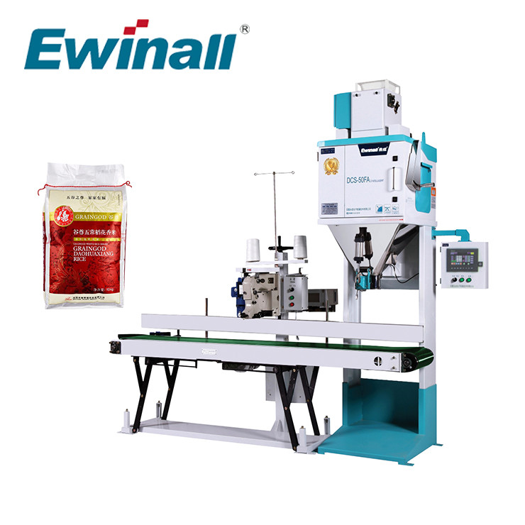 DCS-50FA2 Ewinall 2.5kg - 25kg Pirinç İçin Otomatik Toz Paketleme Ekipmanları