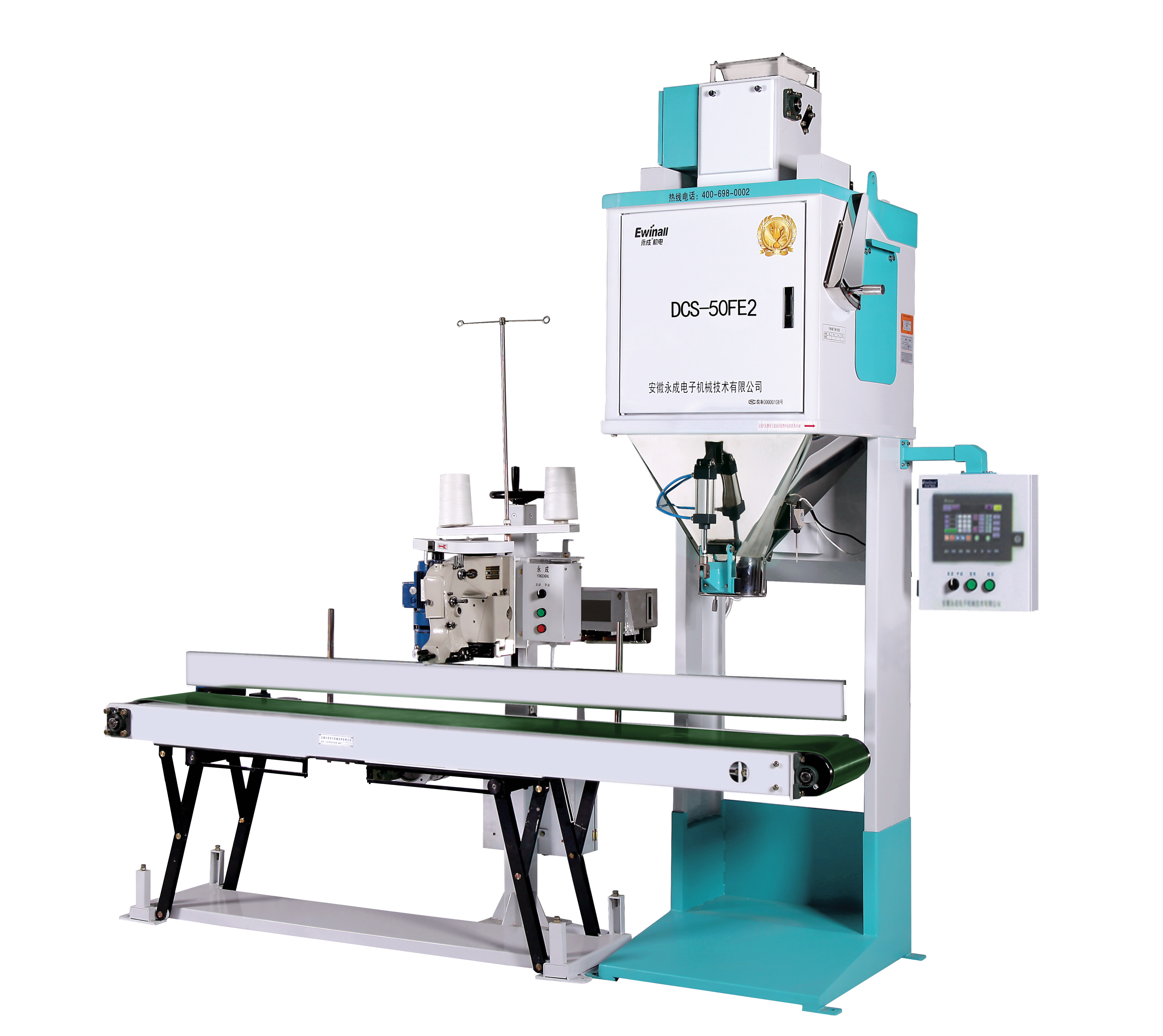 AC380V 50HZ Yarı Otomatik Dolum Makinesi EWINALL 1000kg
