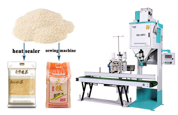 Soya Pirinç Tartı Kahve Çekirdekleri Paketleme Makinası 240 Torba / H 50kg CCPTI