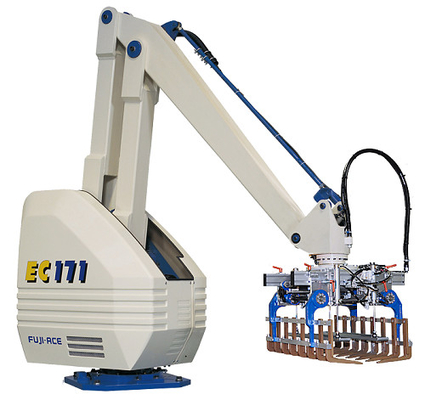 Endüstriyel 4KVA 100m3/ H Robotik Çanta Paletleyici Eko Otomatik Karton Kutu Paketleme Makinası
